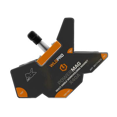 POWERMAG X40A Multivinkel Svejsemagnet med on/off funktion (245N/25kg)